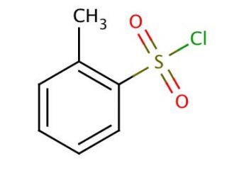 o-Toluenesulfonyl chloride (CAS 133-59-5) - chemical structure image