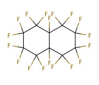 Octadecafluorodecahydronaphthalene (CAS 306-94-5) - chemical structure image