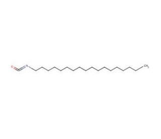 Octadecyl isocyanate (CAS 112-96-9) - chemical structure image
