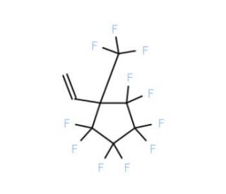 Octafluoro-1-(trifluoromethyl)-1-vinylcyclopentane - chemical structure image