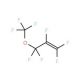 Octafluoro-3-methoxyprop-1-ene (CAS 67641-44-5) - chemical structure image
