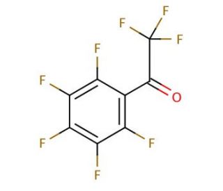 Octafluoroacetophenone (CAS 652-22-2) - chemical structure image