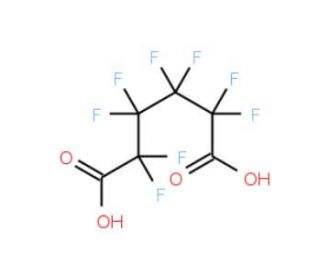 Octafluoroadipic acid (CAS 336-08-3) - chemical structure image