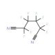 Octafluorohexane-1,6-dinitrile (CAS 376-53-4) - chemical structure image