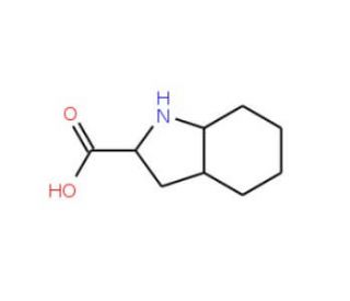 Octahydro-1H-indole-2-carboxylic acid (CAS 80828-13-3) - chemical structure image