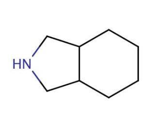 octahydro-1H-isoindole (CAS 21850-12-4) - chemical structure image