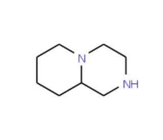 Octahydro-2H-pyrido[1,2-a]pyrazine (CAS 4430-75-5) - chemical structure image