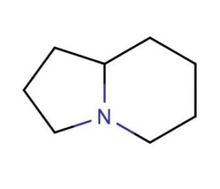 Octahydroindolizine (CAS 13618-93-4) - chemical structure image