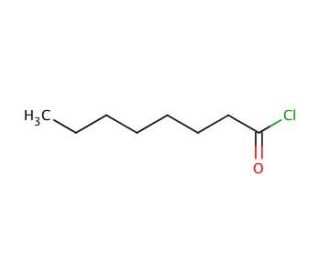 Octanoyl chloride (CAS 111-64-8) - chemical structure image