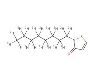 Octhilinone-d17 (CAS 1185109-79-8) - chemical structure image
