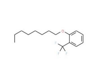 Octyl [2-(trifluoromethyl)phenyl] ether (CAS 155056-55-6) - chemical structure image