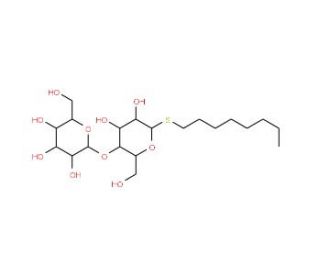 Octyl b-D-thiomaltopyranoside (CAS 148616-91-5) - chemical structure image