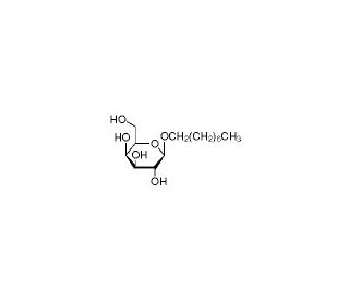 Octyl β-D-galactopyranoside (CAS 40427-75-6) - chemical structure image