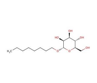 Octyl β-D-mannopyranoside - chemical structure image
