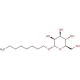 Octyl β-D-mannopyranoside 的分子结构 Octyl β-D-mannopyranoside - chemical structure image