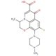 Ofloxacin (CAS 82419-36-1) - chemical structure image