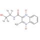 Olaquindox-d4 (CAS 1189487-82-8) - chemical structure image