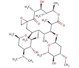 Oleandomycin (CAS 3922-90-5) - chemical structure image