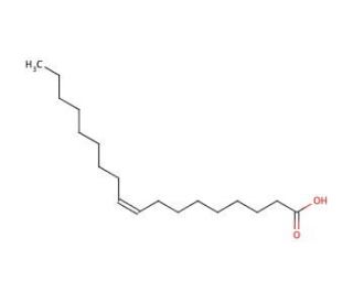 Oleic Acid (CAS 112-80-1) - chemical structure image
