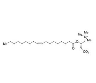Oleoyl-L-carnitine (CAS 38677-66-6) - chemical structure image