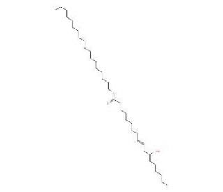 Oleyl Ricinoleate (CAS 36781-75-6) - chemical structure image