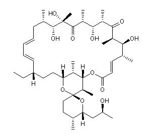Oligomycin A (CAS 579-13-5) - chemical structure image