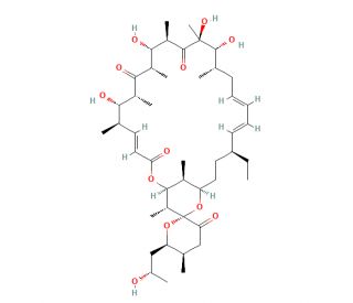 Oligomycin B (CAS 11050-94-5) - chemical structure image