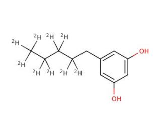 Olivetol-d9 (CAS 137125-92-9) - chemical structure image