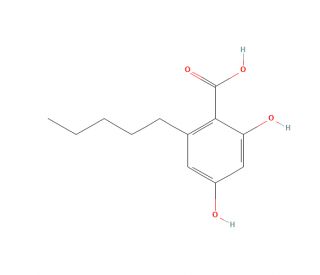 Olivetolic Acid (CAS 491-72-5) - chemical structure image