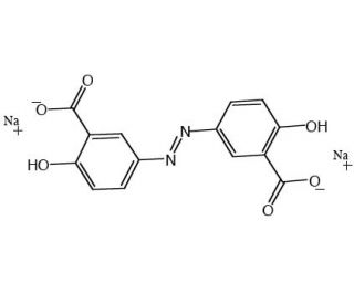 Olsalazine Sodium (CAS 6054-98-4) - chemical structure image