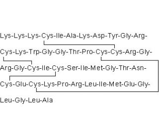 &omega;-Agatoxin TK (CAS 158484-42-5) - chemical structure image