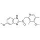 Omeprazole (CAS 73590-58-6) - chemical structure image