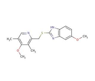 Omeprazole Sulfide (CAS 73590-85-9) - chemical structure image