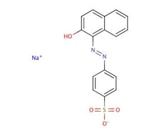 Orange II sodium salt (CAS 633-96-5) - chemical structure image