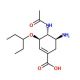 Oseltamivir Acid (CAS 187227-45-8) - chemical structure image