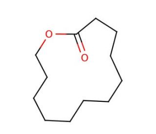 Oxacyclotridecan-2-one (CAS 947-05-7) - chemical structure image
