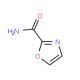 Oxazole-2-carboxylic acid amide (CAS 884539-45-1) - chemical structure image