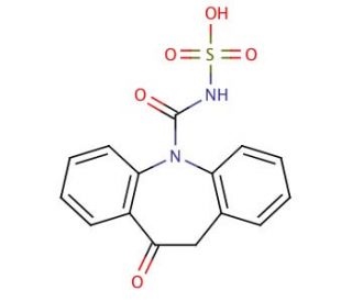 Oxcarbazepine N-Sulfate (CAS 1159977-54-4) - chemical structure image