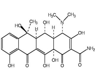 Oxytetracycline (CAS 79-57-2) - chemical structure image