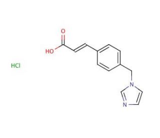 Ozagrel hydrochloride (CAS 74003-18-2) - chemical structure image