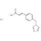 Ozagrel hydrochloride (CAS 74003-18-2) - chemical structure image