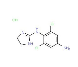 p-Aminoclonidine (CAS 73217-88-6) - chemical structure image