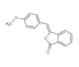 p-Anisylidenephthalide - chemical structure image