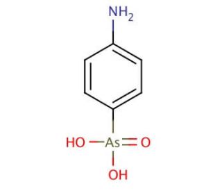 p-Arsanilic acid (CAS 98-50-0) - chemical structure image