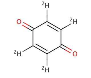 p-Benzoquinone-d4 (CAS 2237-14-1) - chemical structure image