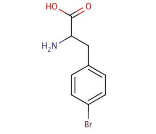 p-Bromo-DL-phenylalanine (CAS 14091-15-7) - chemical structure image