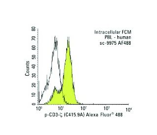 p-CD3-&zeta; Antibody (C415.9A) - Flow Cytometry - Image 13742 