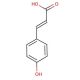 p-Coumaric acid (CAS 501-98-4) - chemical structure image
