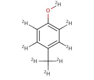 p-Cresol-d8 (CAS 190780-66-6) - chemical structure image