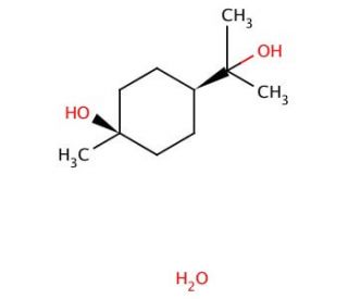 p-Menthane-1,8-diol monohydrate (CAS 2451-01-6) - chemical structure image